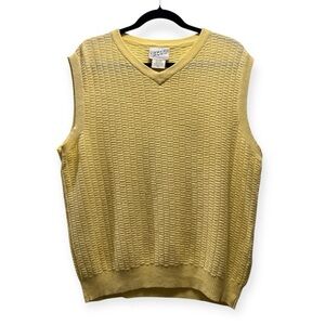 Vintage Irvine Park Yellow Sweater Vest- Size M